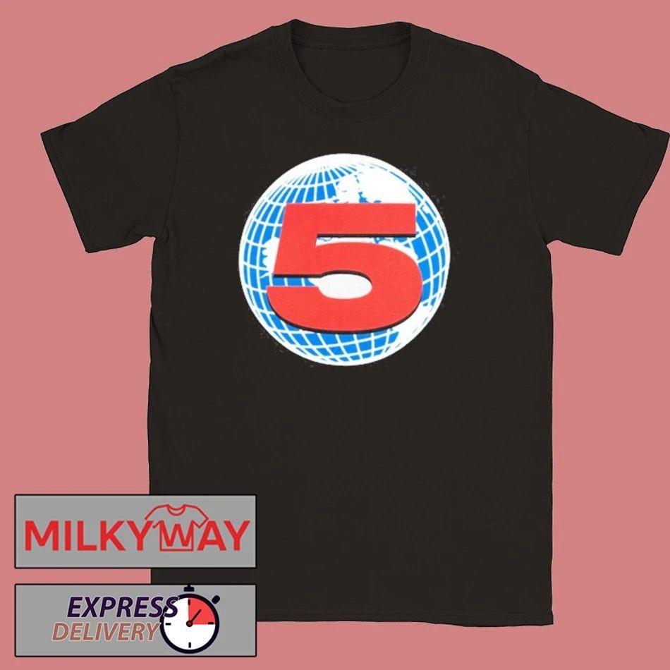 Channel 5 Black Shirt