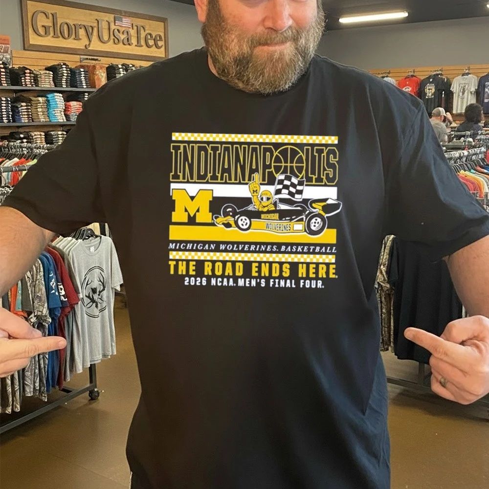 Michigan Wolverines 2026 NCAA Final Four Bound On The Road Again Shirt