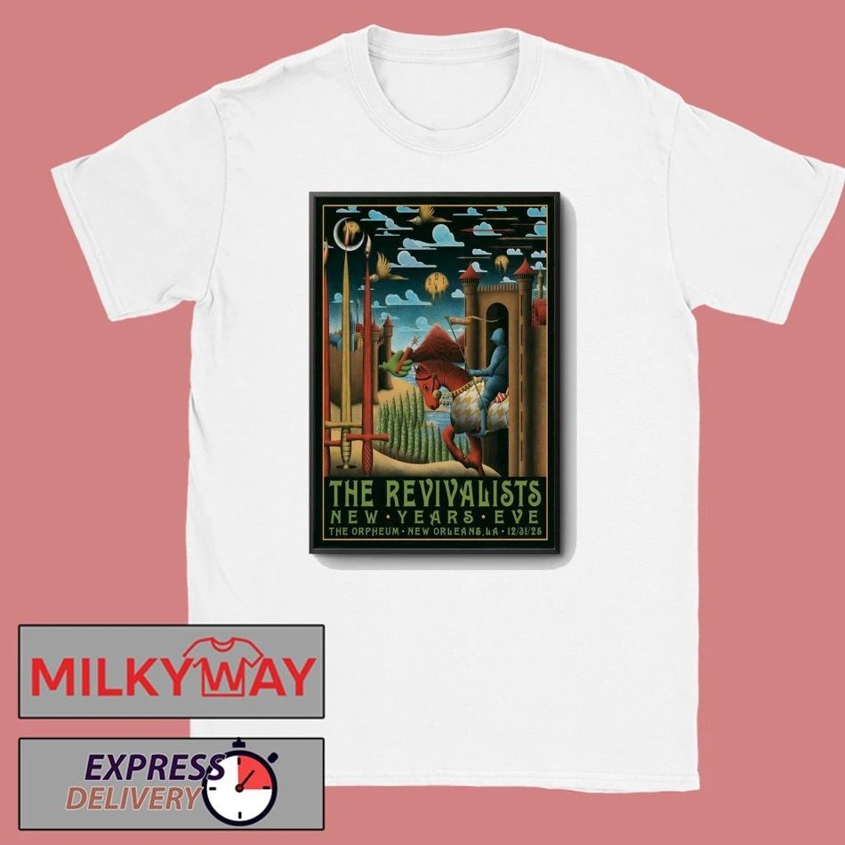 The Revivalists NYE In New Orleans LA On Dec 31 2025 Poster shirt