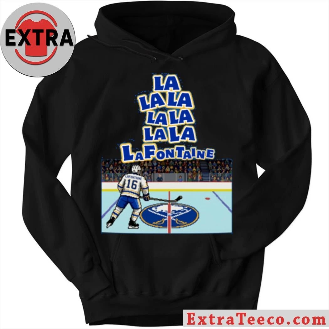 Original La la la la Pat LaFontaine Buffalo Sabres T-Shirt