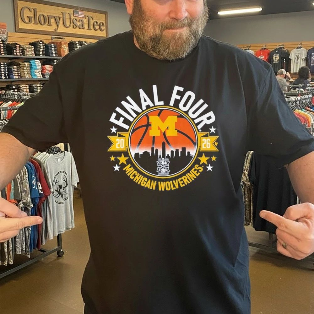 Michigan Wolverines MBB 2026 Final Four Shirt
