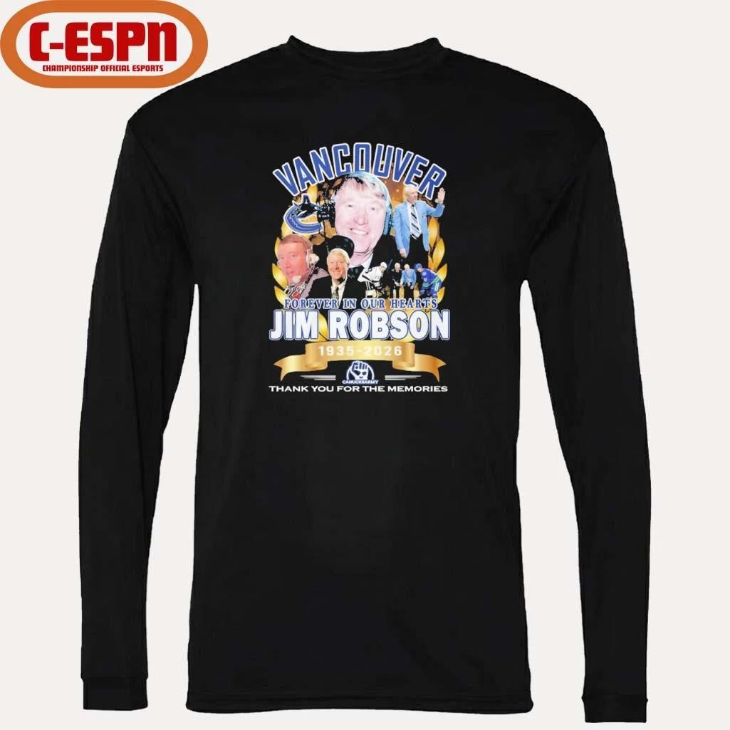 Vancouver Forever In Our Hearts Jim Robson 1935-2026 Shirt