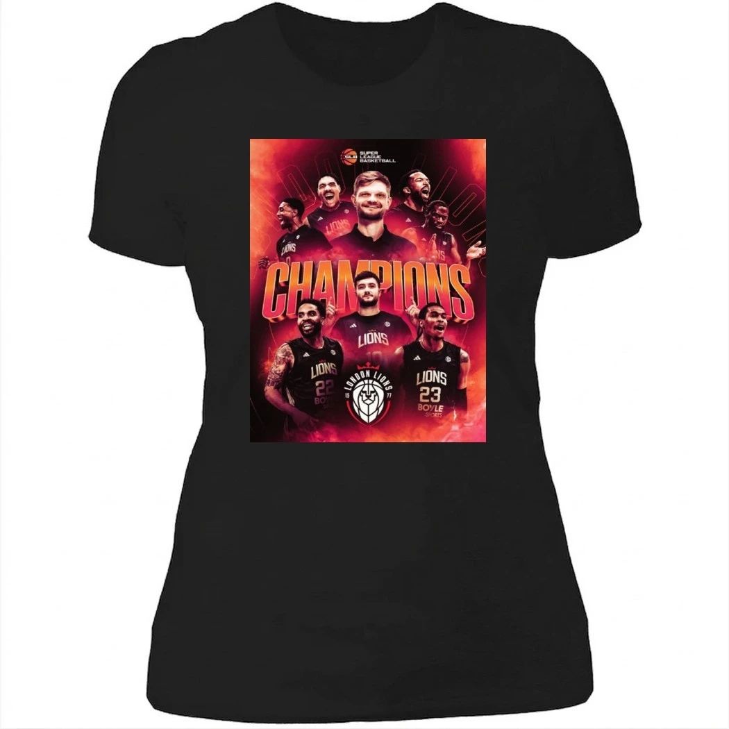 London Lions Basketball Championship 2026 Super League Basketball League Championship Poster Shirt