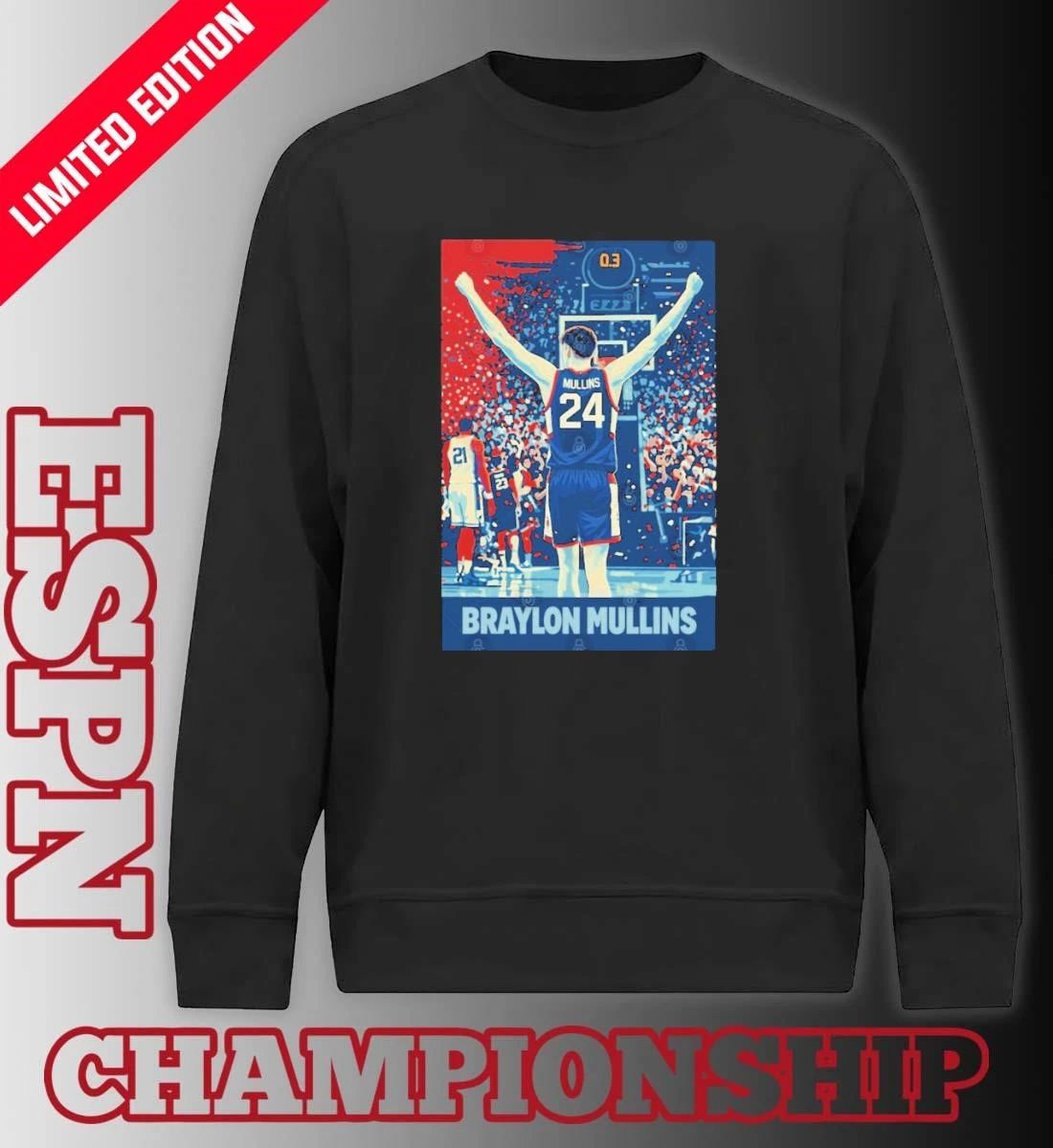 The Shot Braylon Mullins Uconn Basketball Hope T-Shirt