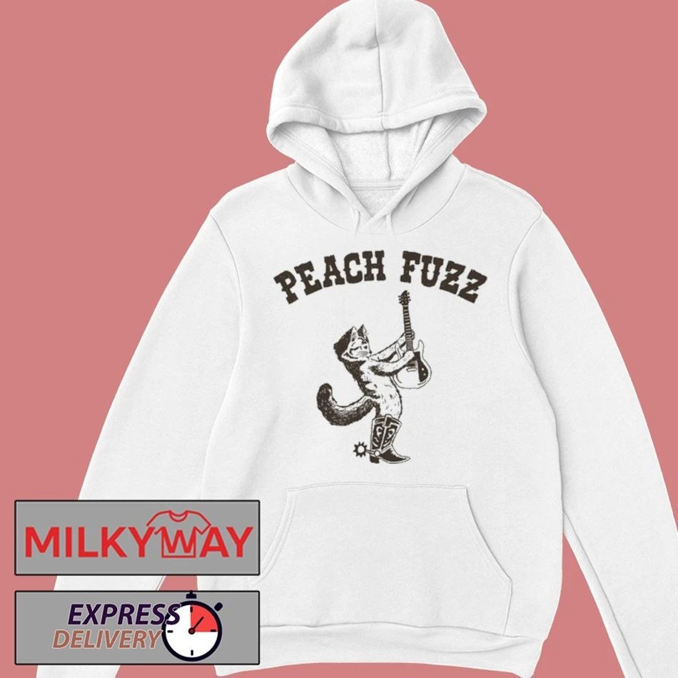 Peach Fuzz Cowboy Cat shirt