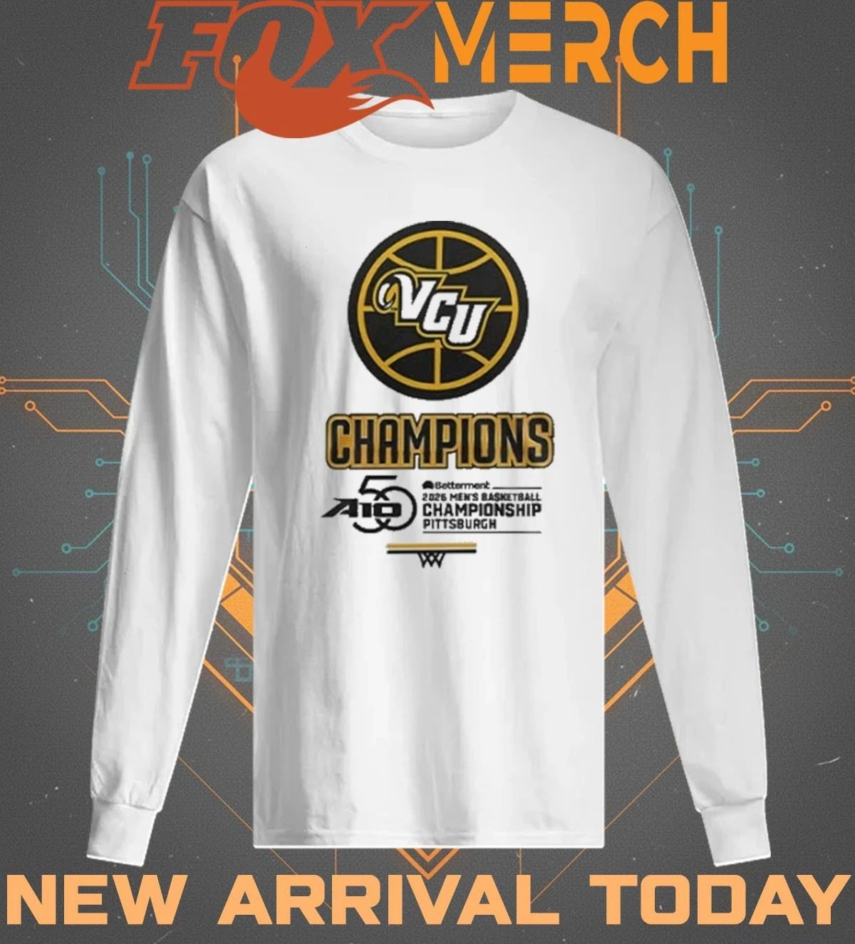 VCU Rams 2026 Men’s Basketball Championship Pittsburgh t-shirt
