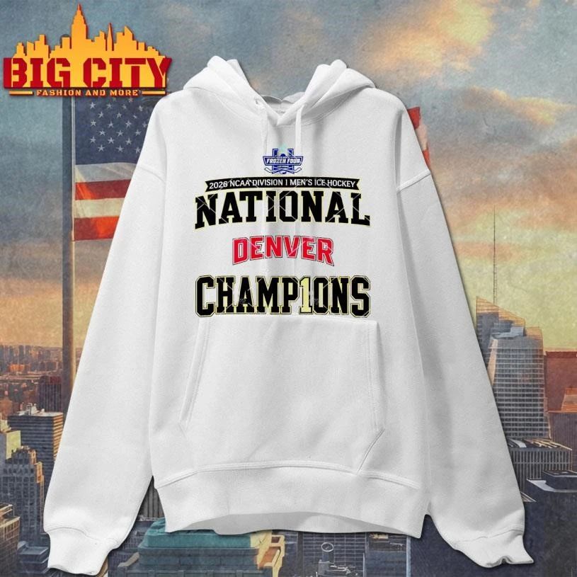Denver Ice Hockey National Champions Shirt