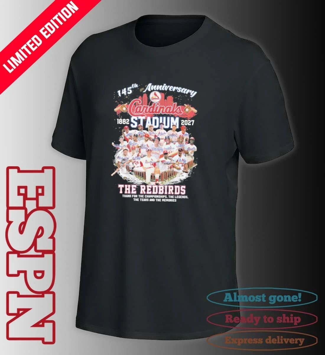 145th Anniversary 1882-2027 St Louis Cardinals The Redbirds Shirt