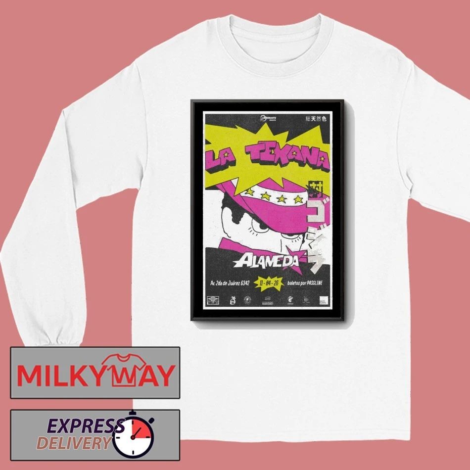 La Texana Puebla, Mexico On Apr 11, 2026 Event Poster shirt