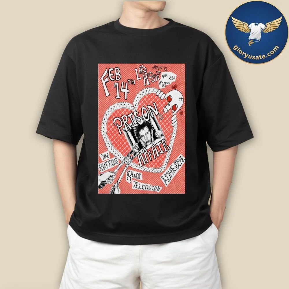 Prison Affair Tour Miami FL On Feb 14 2026 Poster Shirt