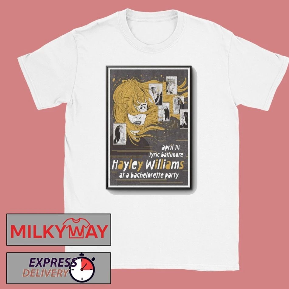 Hayley Williams Baltimore MD 4 14 2026 Poster shirt