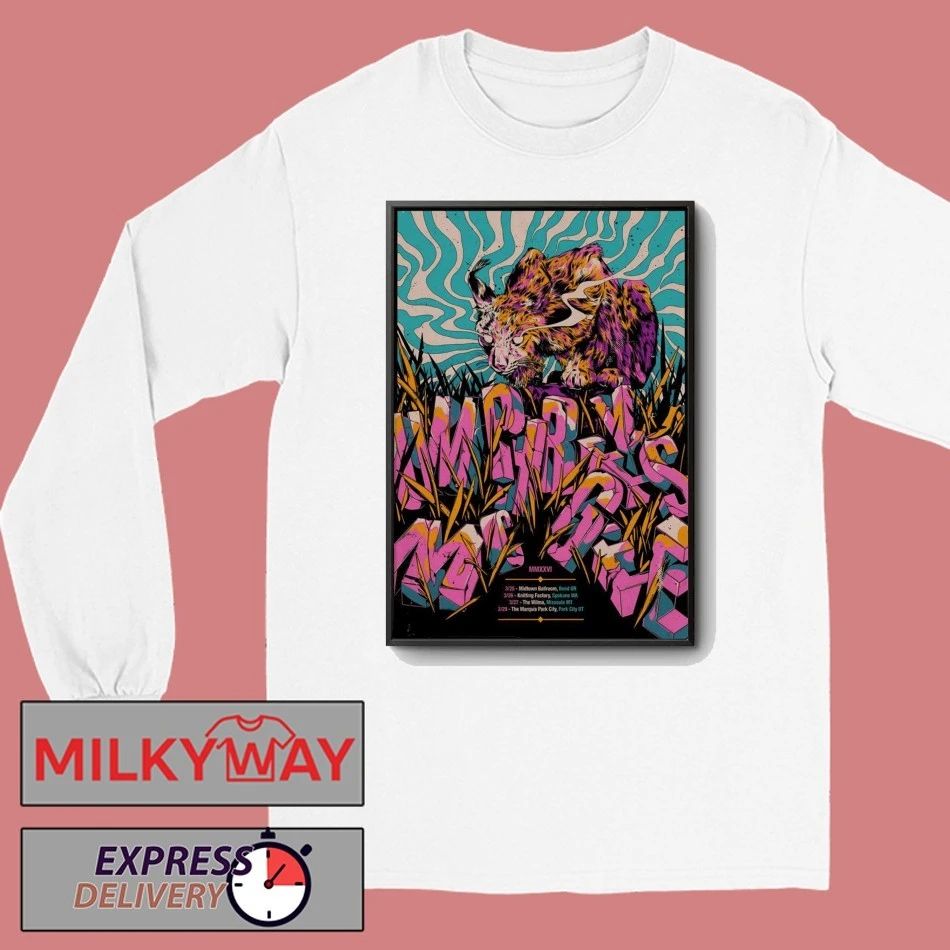 Umphrey’s McGee Spokane WA Mar 26 2026 Poster shirt