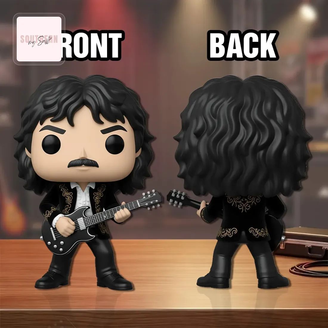 Led Zeppelin Jimmy Page 50th Anniversary Pop Figure Doll
