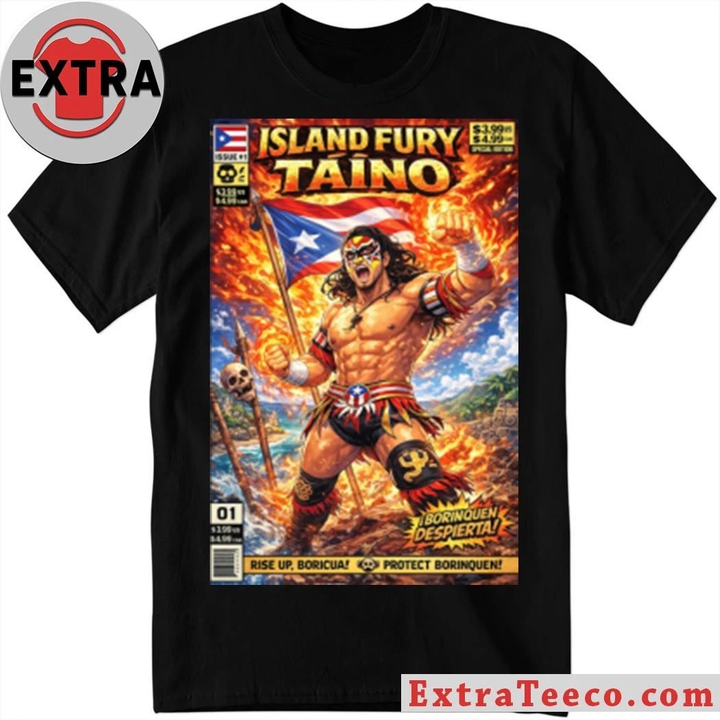 Taino Comic Book Cover Shirt