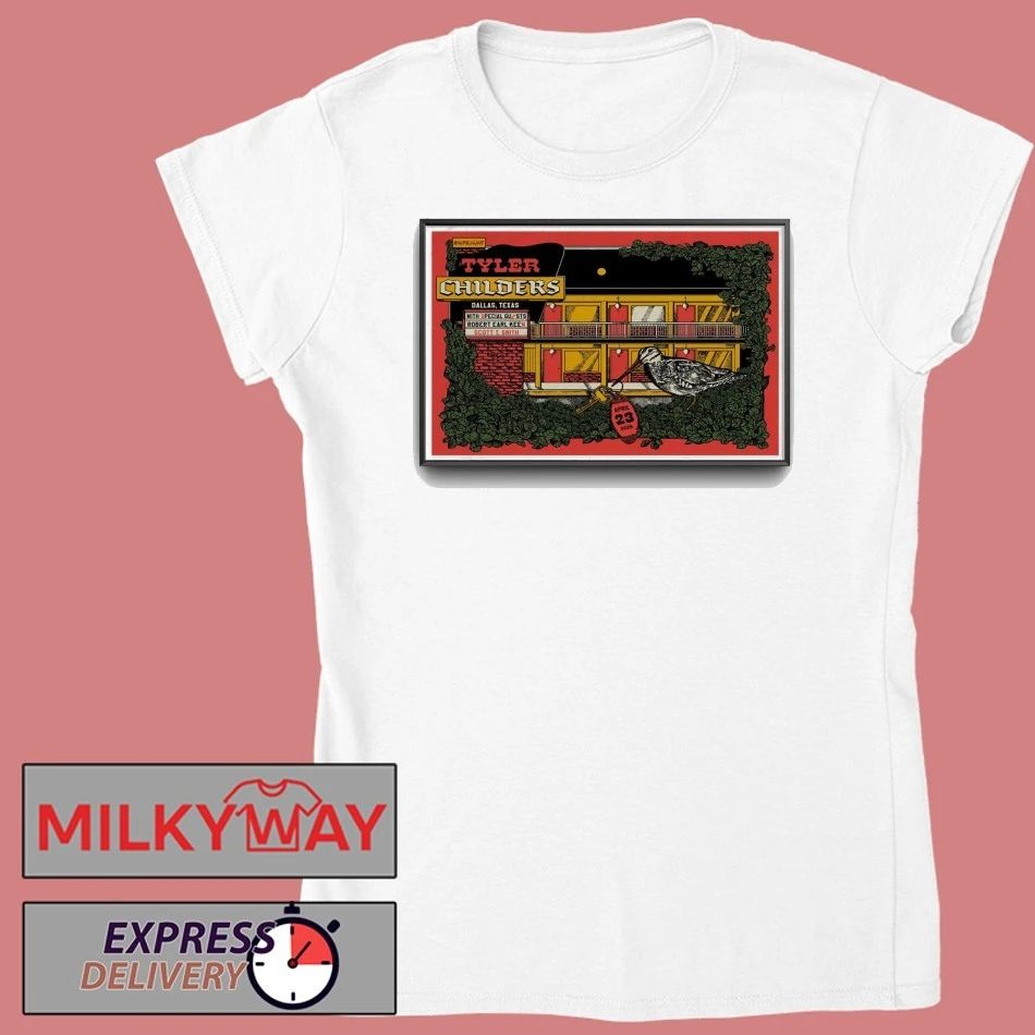Tyler Childers Dallas TX 2026 The Dos Equis Pavilion April 23rd shirt