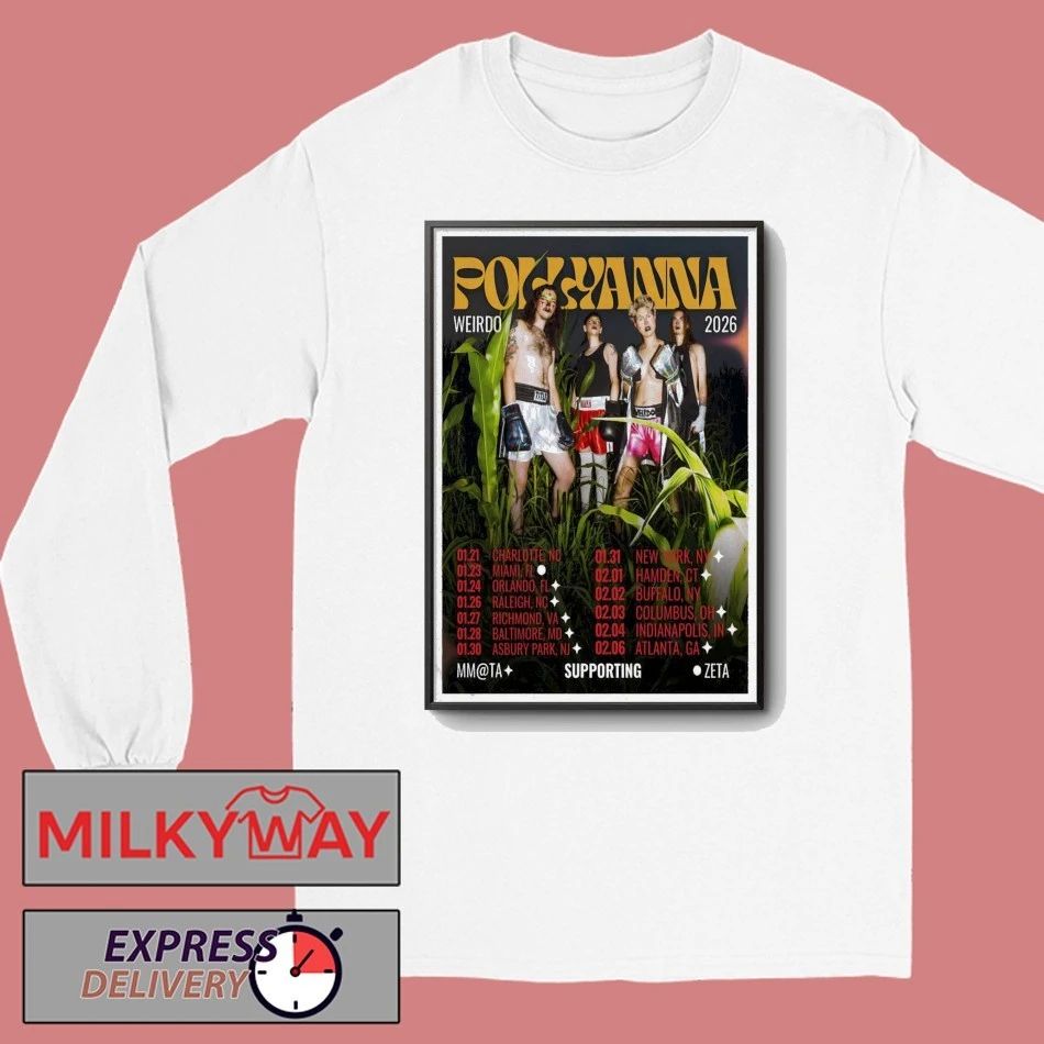 POLLYANNA 2026 Weirdo Shows Poster shirt