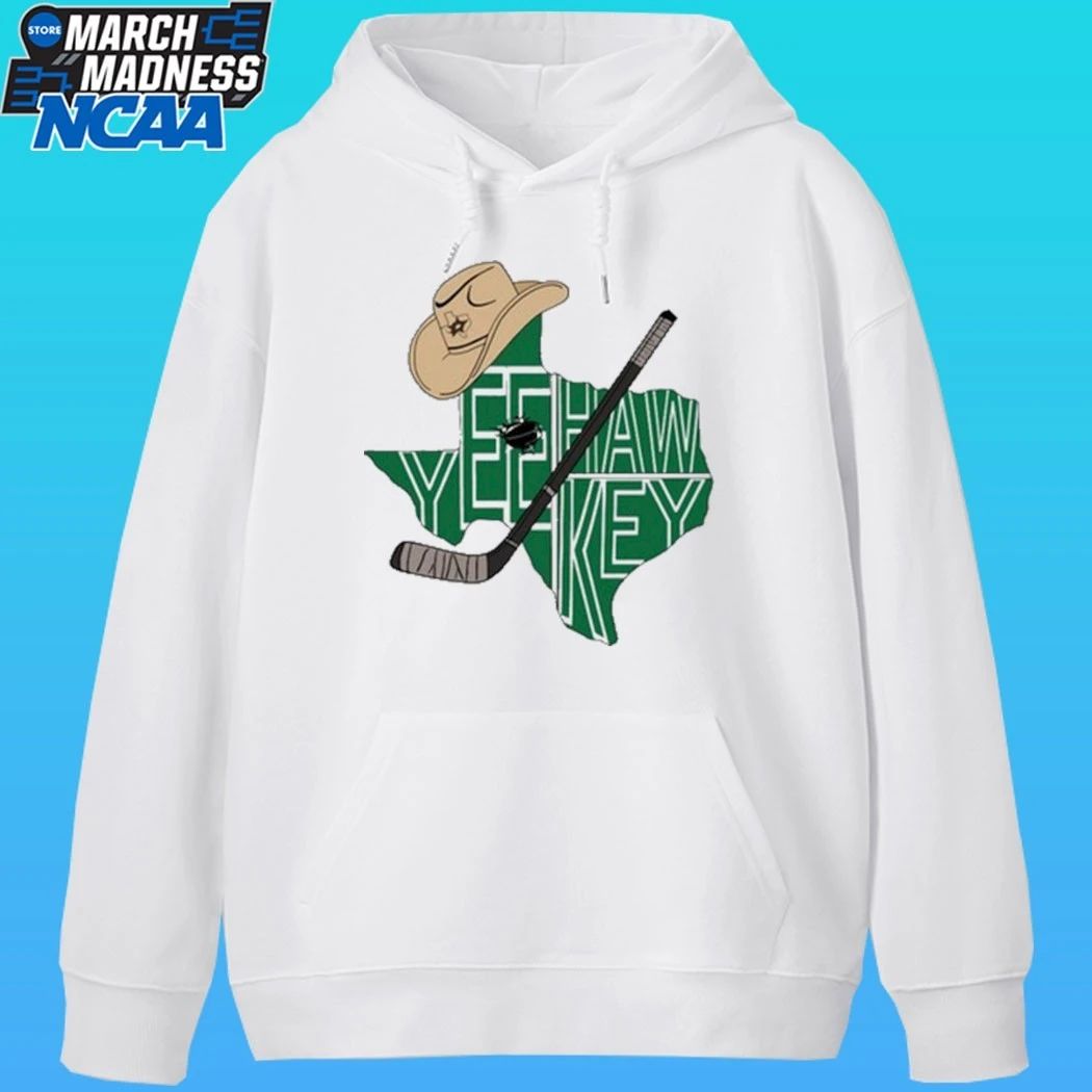 Yee Hawkey Texas Hockey Tees By You Shirt