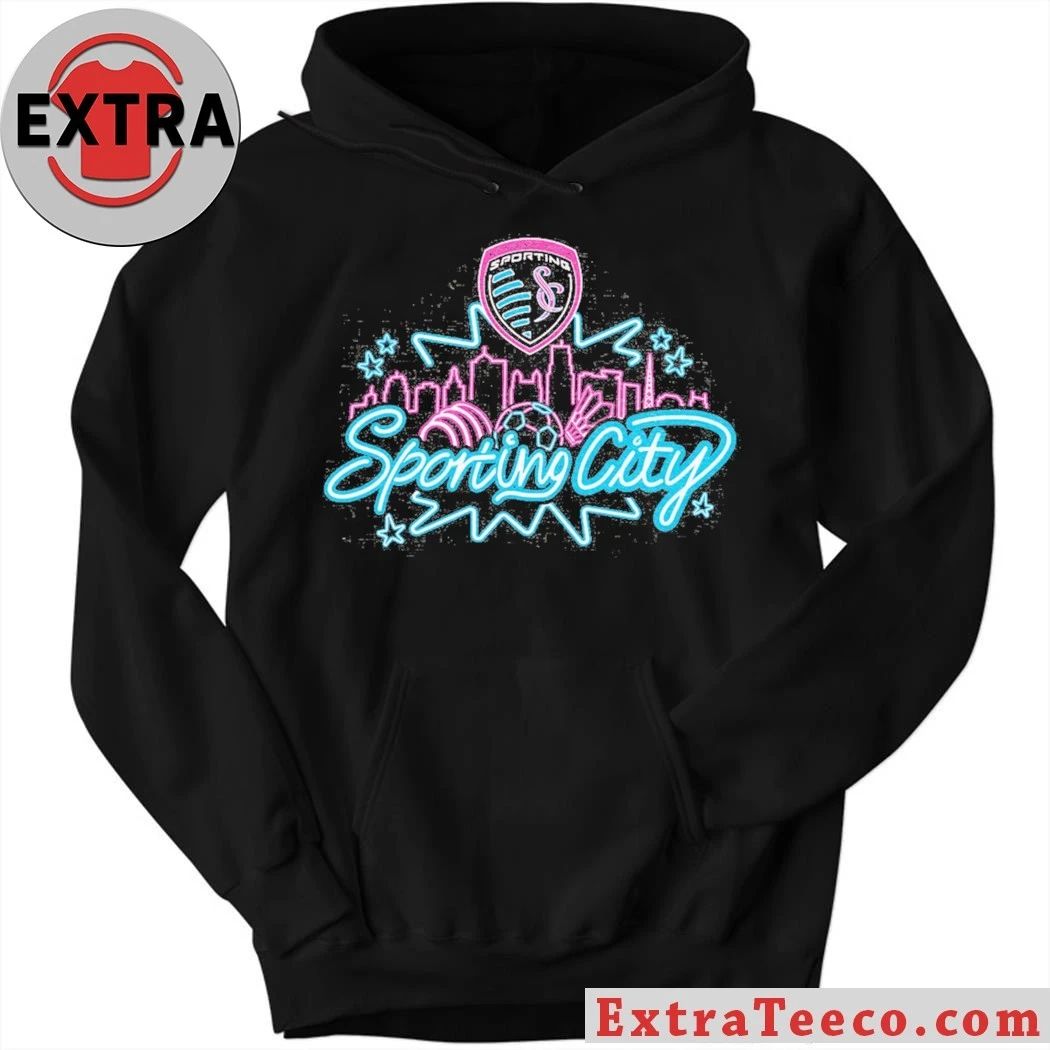 Sporting Kansas City Neon Skyline T-Shirt