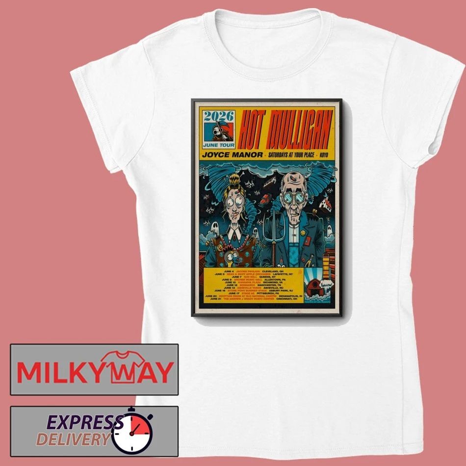 Mulligan Jun 2026 Tour Poster shirt