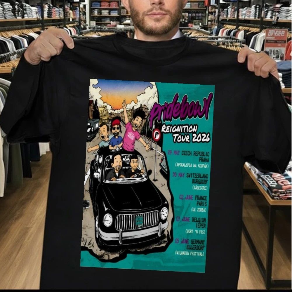 Pridebowl European Tour 2026 Poster Shirt