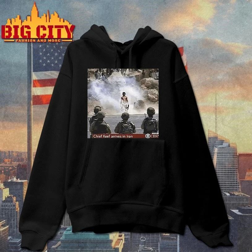 Chief Keef Arrives In Iran War Is Over T Shirt