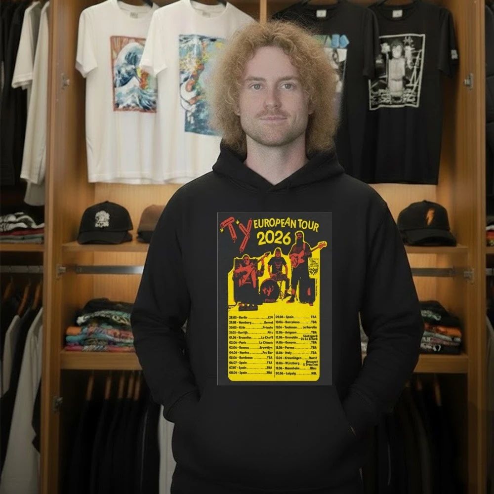 Ty4listening European Tour 2026 Poster Shirt