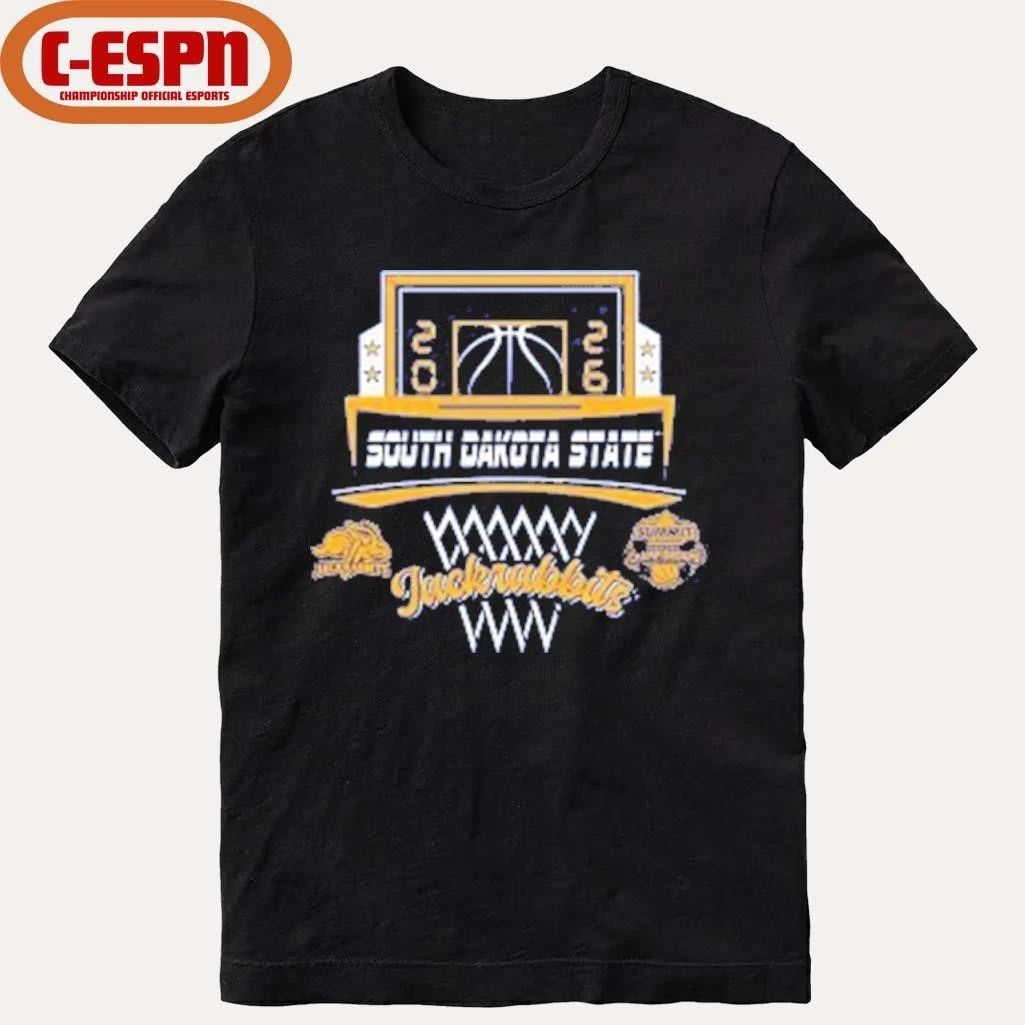 South Dakota State Jackrabbits Basketball 2026 The Summit League Championship Shirt