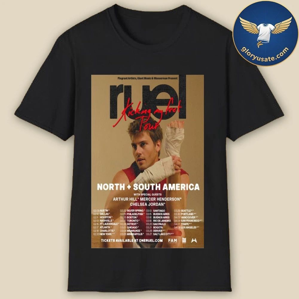 Ruel North & South America Tour 2026 Poster Shirt
