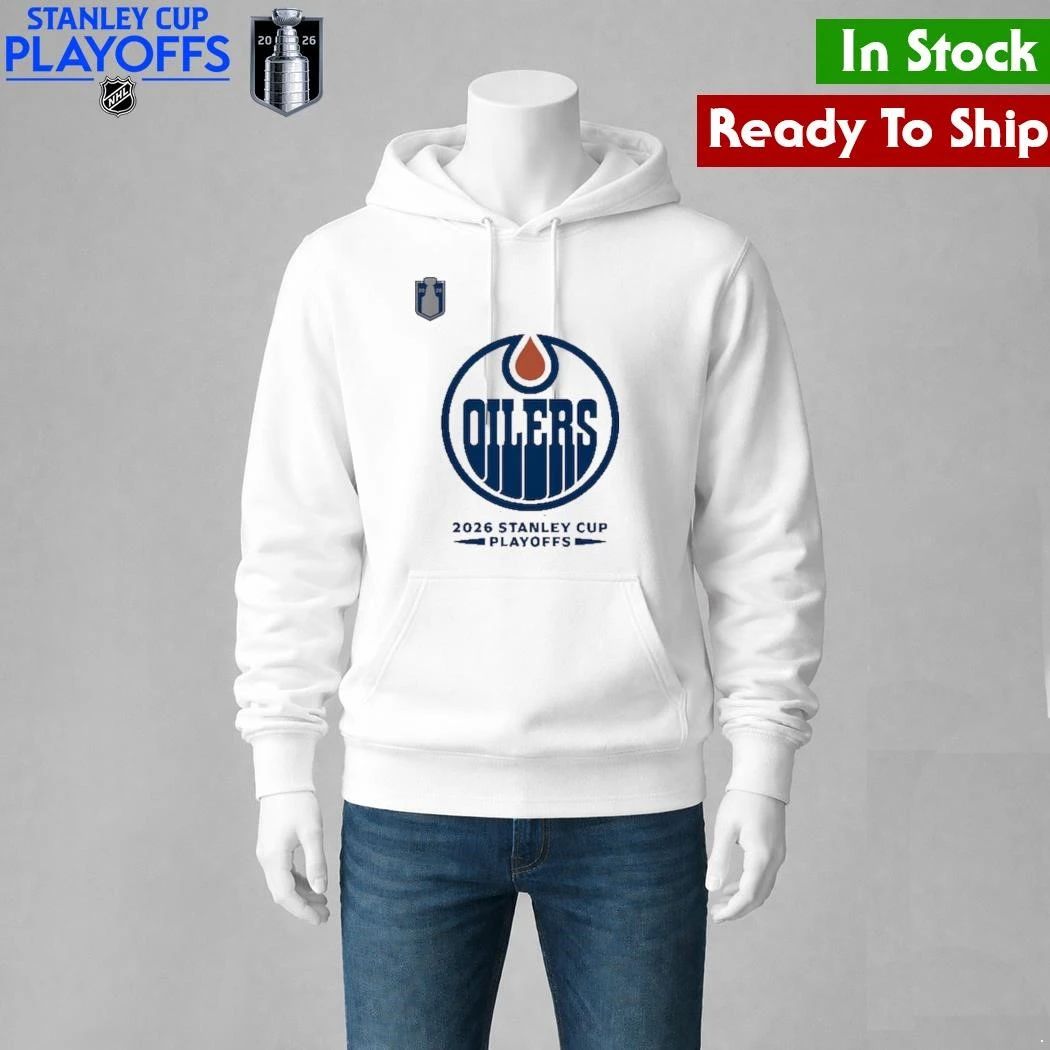 Edmonton Oilers 2026 Stanley Cup Playoffs Rink Performance Shirt