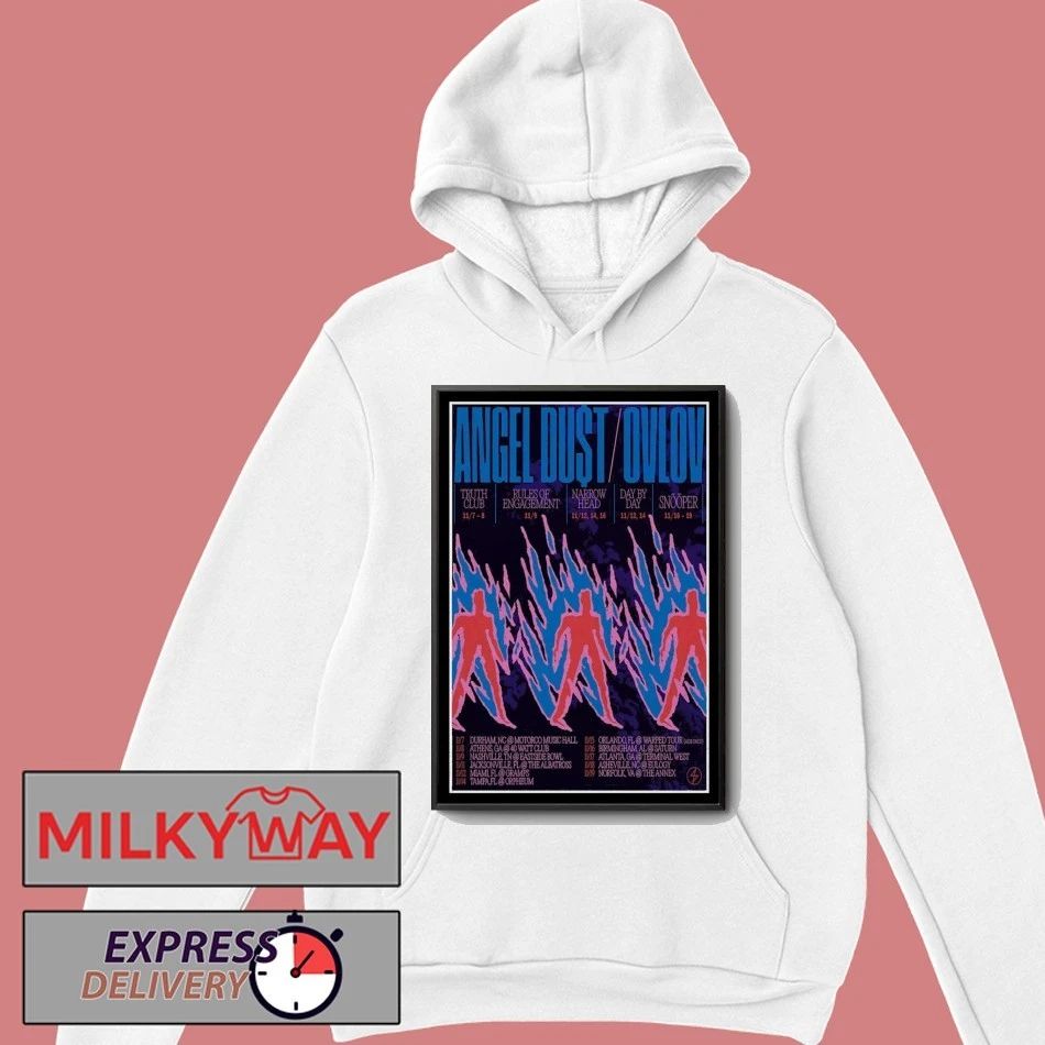 Angel Dust Ovlov November Shows 2025 Poster shirt