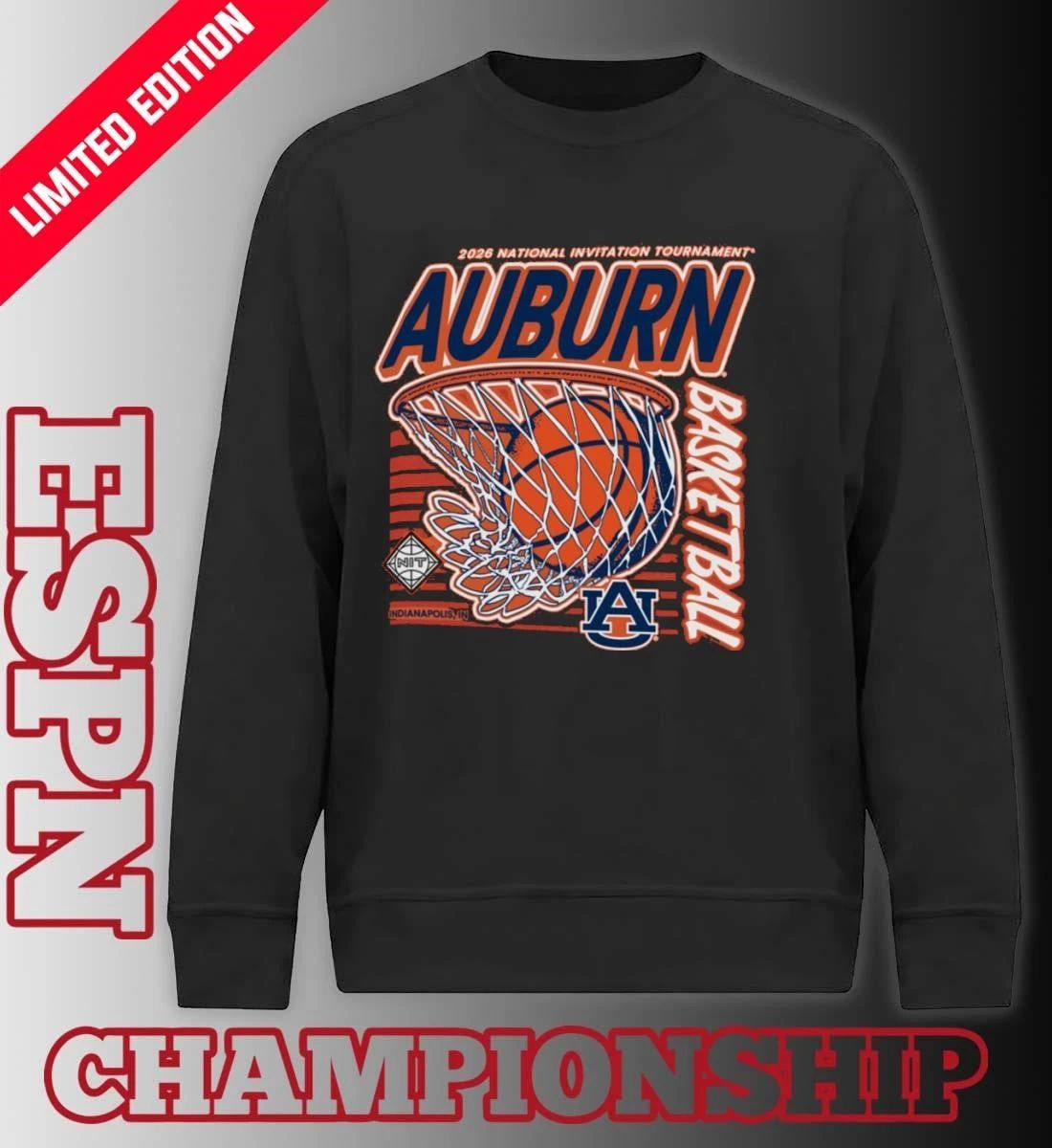 Auburn Tigers 2026 Division I Men’s Basketball Postseason NIT Shirt