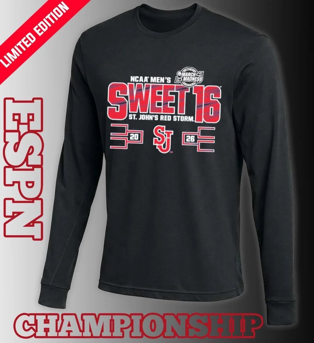 St. John’s University Men’s Basketball Sweet 16 Shirt