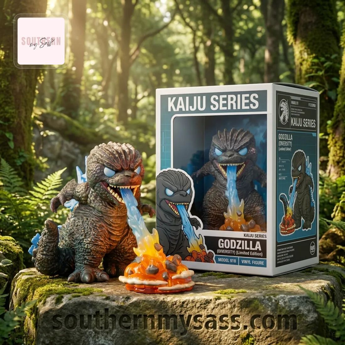 Godzilla Kaiju Series Atomic Breath Limited Edition Vinyl Figure