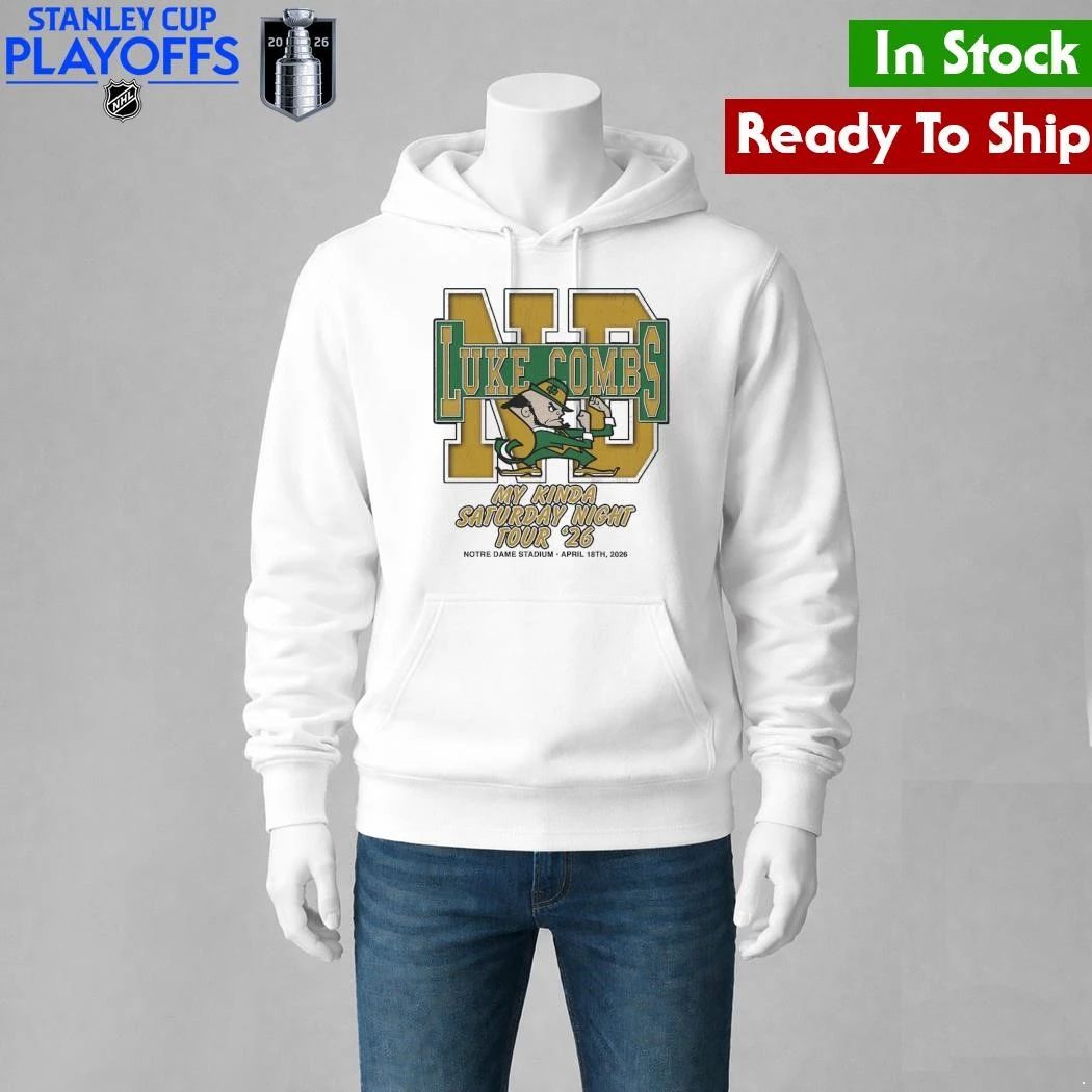 Notre Dame Luke Combs My Kinda Saturday Night Tour 26 Shirt