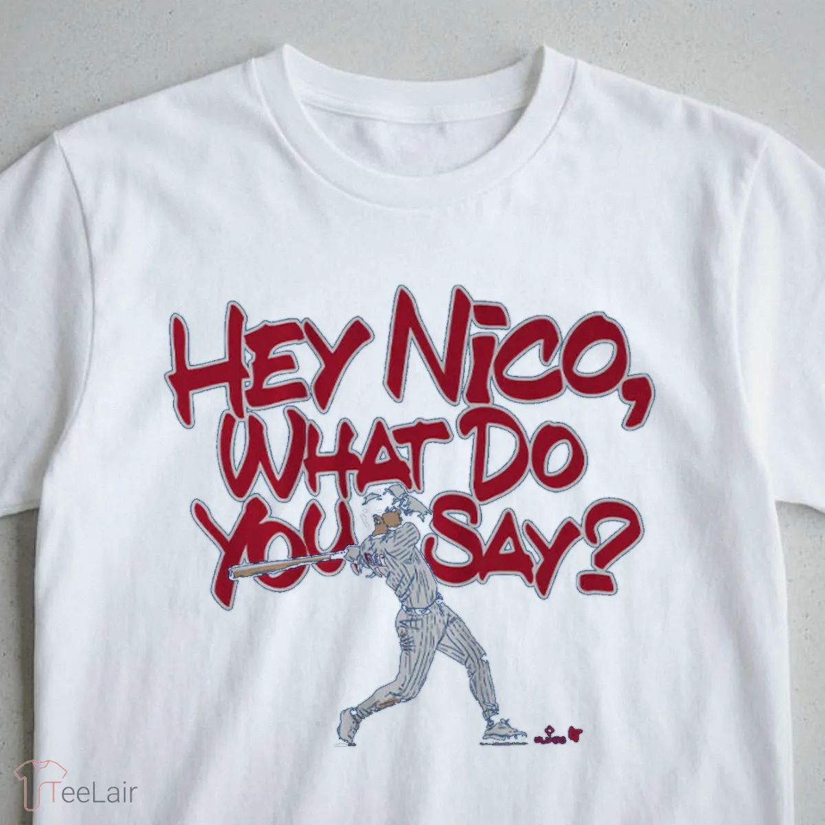 Nico Hoerner What Do You Say T-Shirt