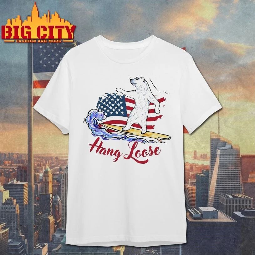 Surf Bear Hang Loose t-shirt