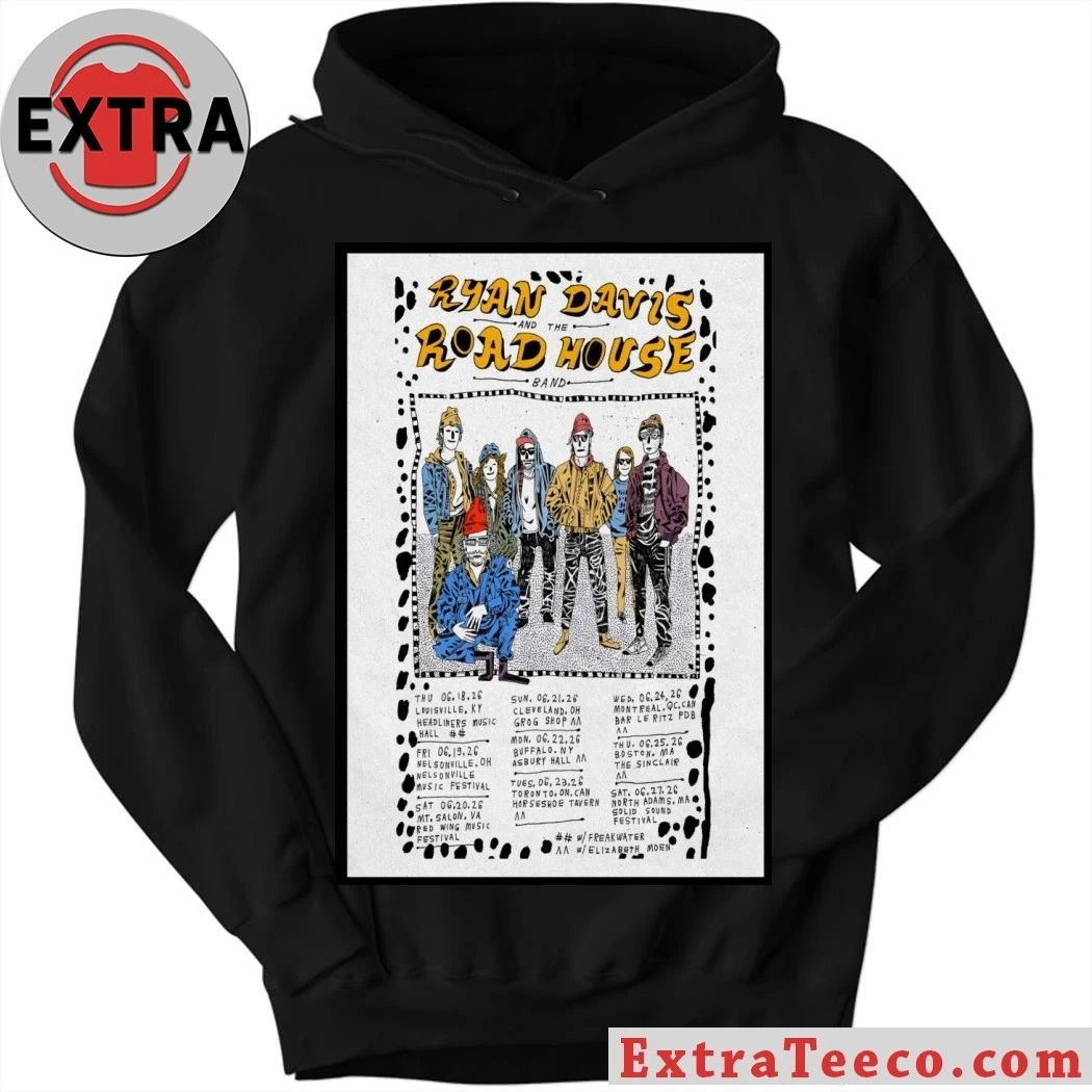 Ryan Davis And The Roadhouse Band 2026 US Shows Poster Shirt