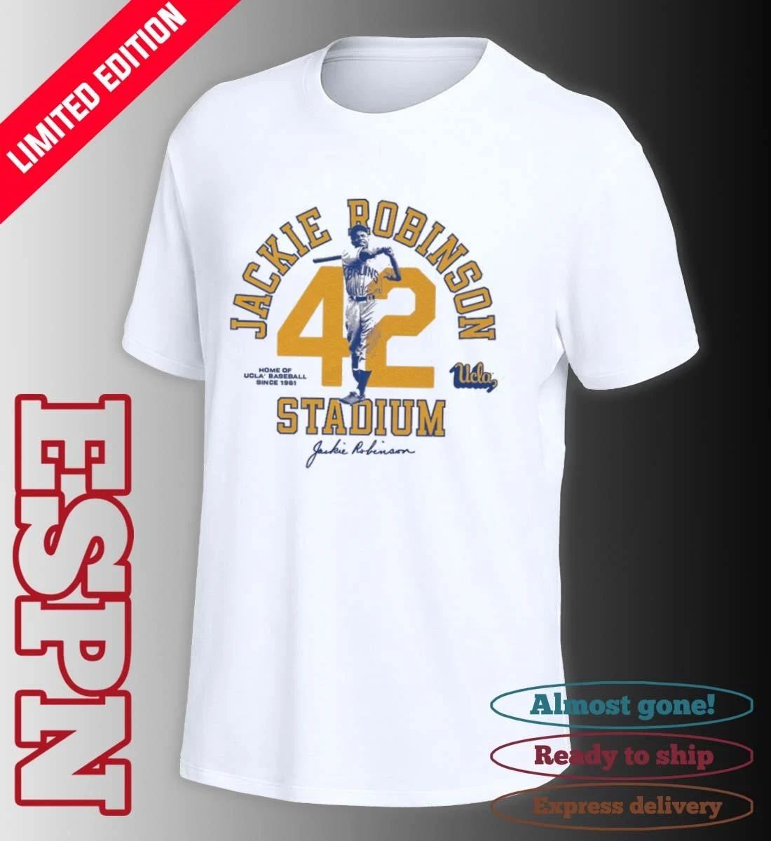 42 UCLA Baseball Jackie Robinson Stadium Shirt