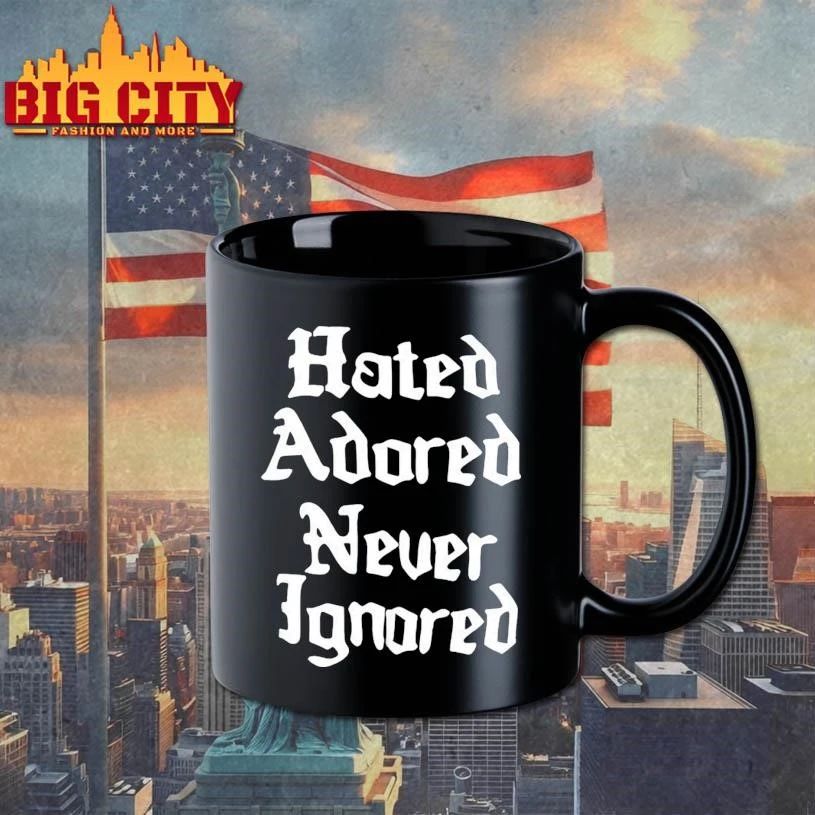 Hated Adored Never Ignored Graphic Shirt