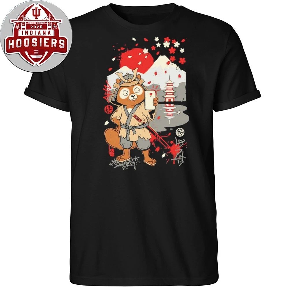 Tanuki Samurai Selfie Shirt