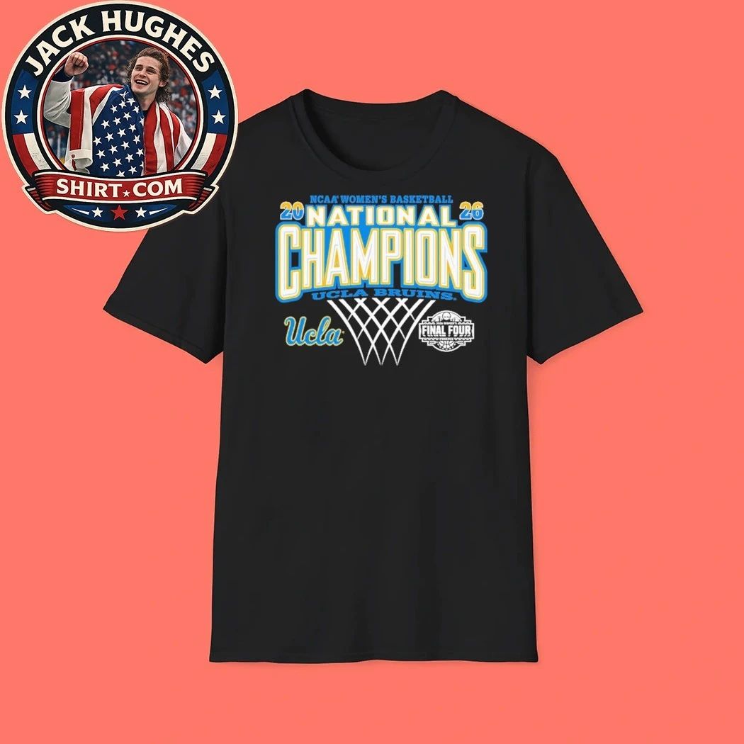 Original UCLA Bruins Blue 84 Unisex 2026 NCAA Women’s Basketball National Champions Bracket Logo T-Shirt