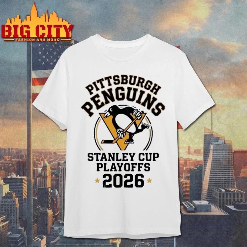 Pittsburgh Penguins stanley cup playoffs 2026 Logo Graphic Shirt