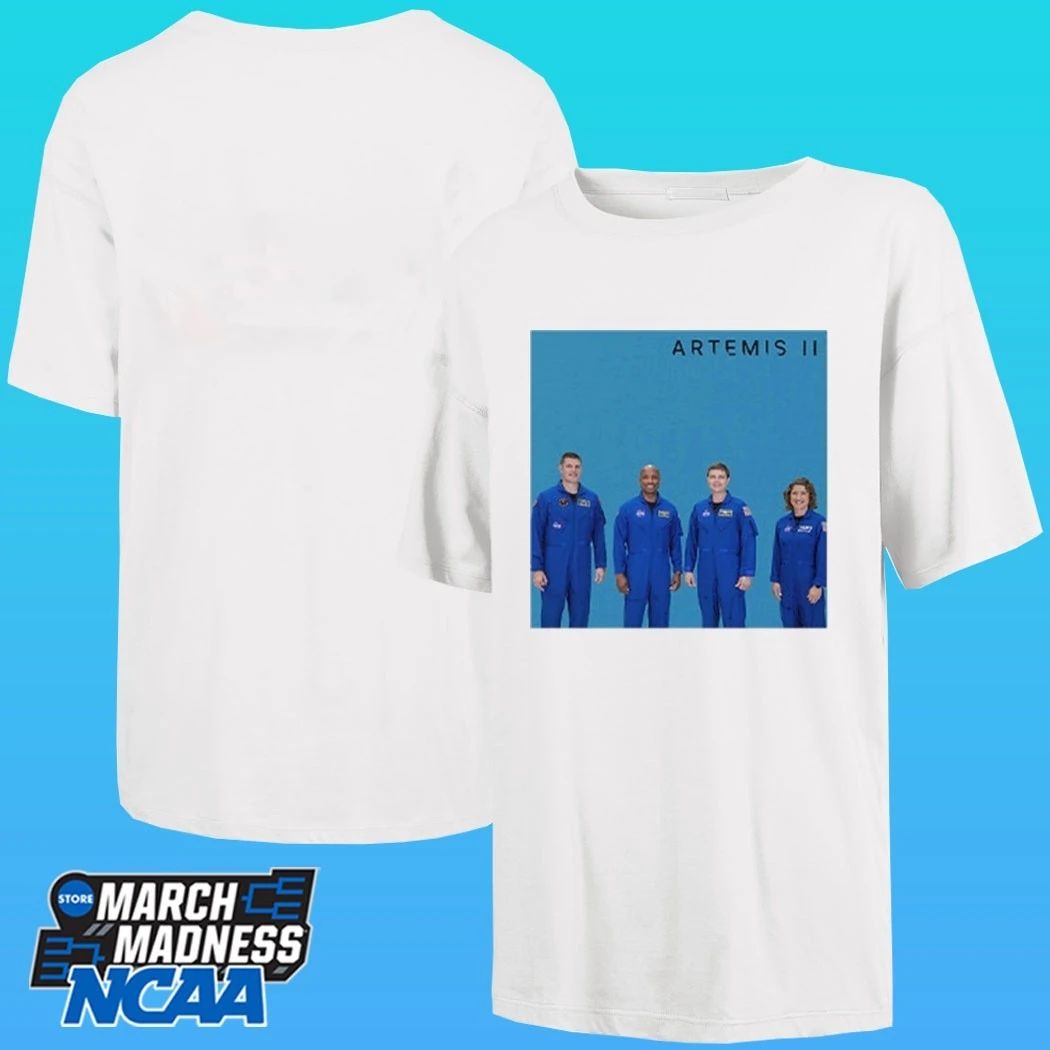 Artemis Ii Astronaut Nasa Mission Shirt