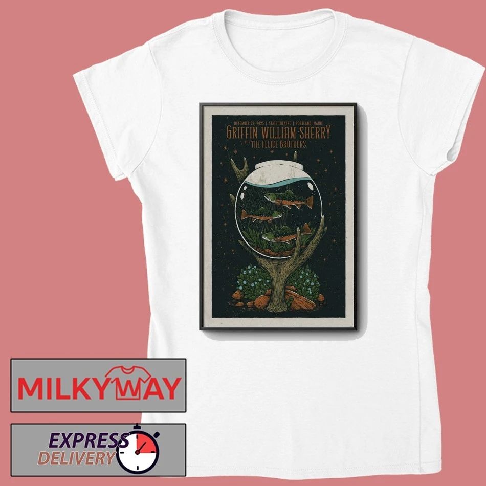 Griffin William Sherry Portland Tour On Dec 27 2025 Poster shirt
