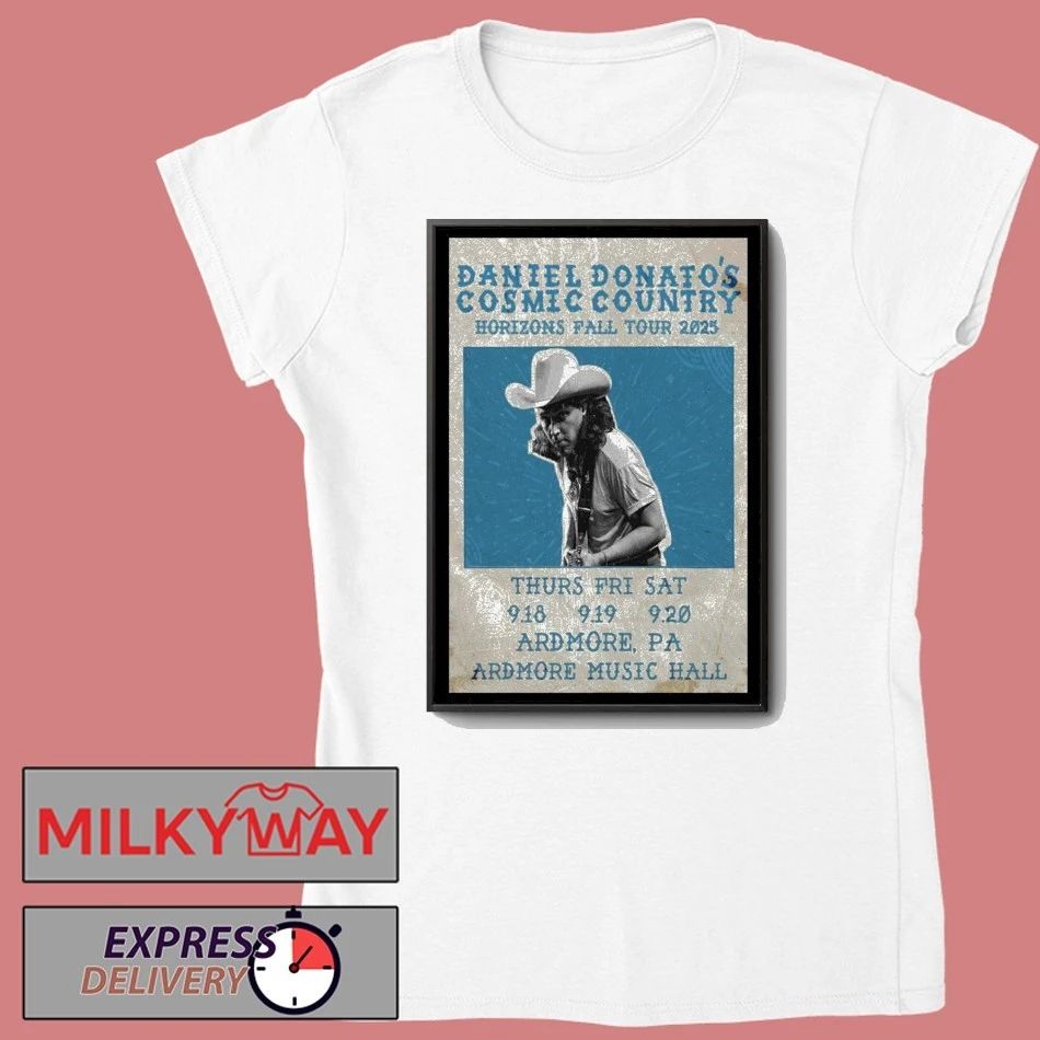 Daniel Donato Sep 19 2025 Ardmore, PA Poster shirt