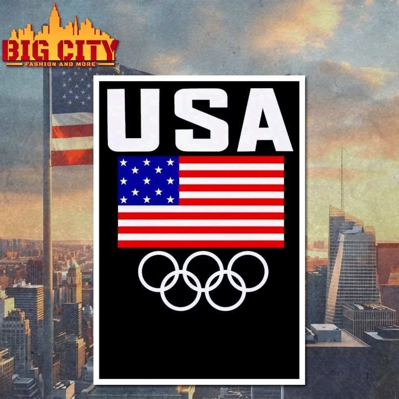 USA Olympic Official Team USA logo T-shirt