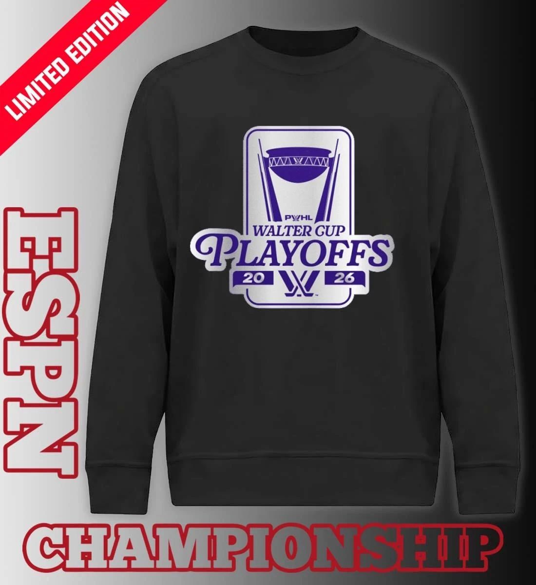 2026 PWHL Walter Cup Playoffs Logo Shirt