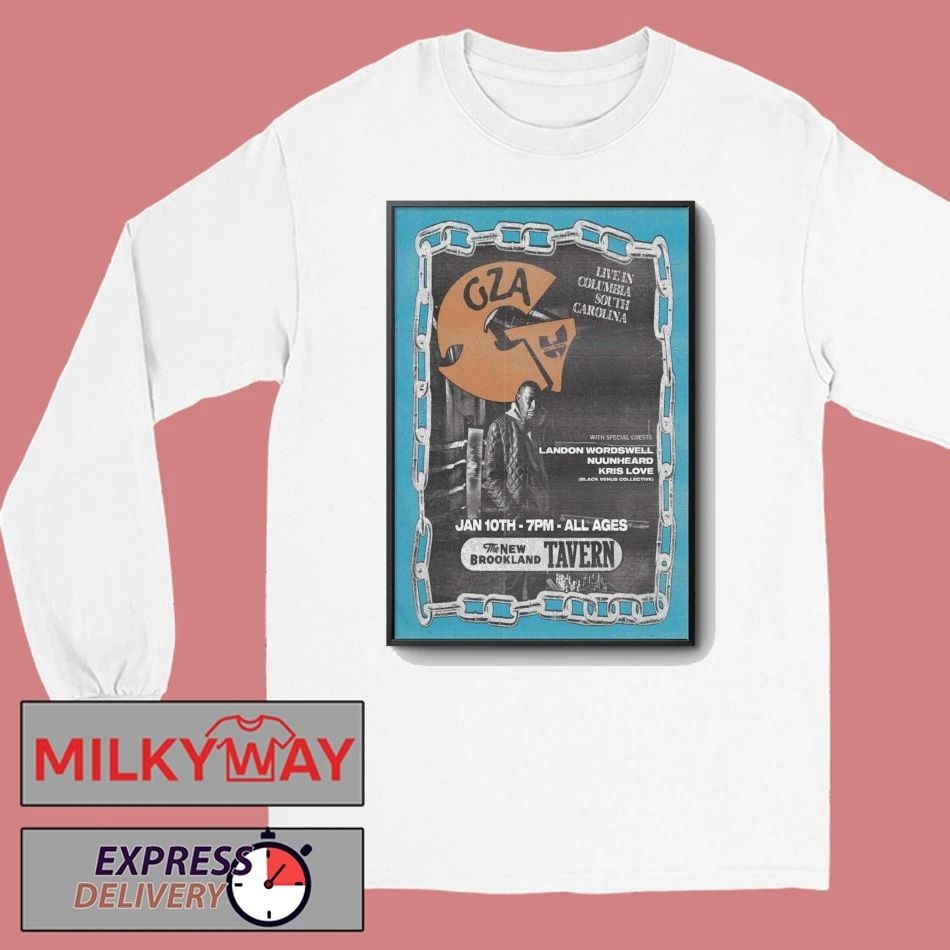 The Gza The New Brookland Jan 10 2026 Poster All Ages shirt