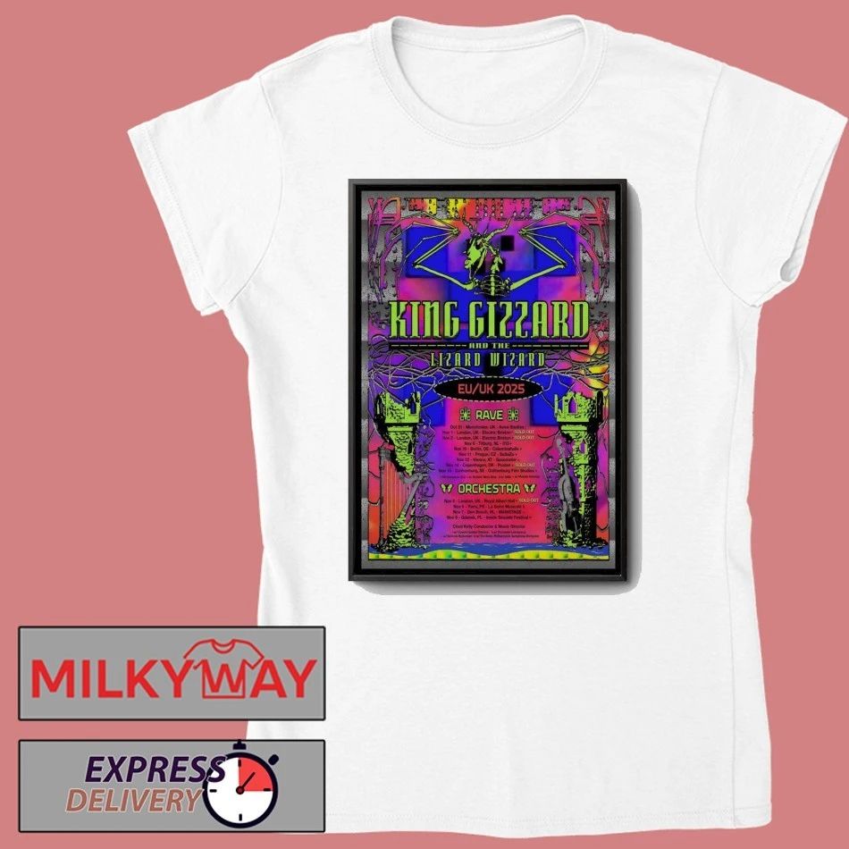 KGLW EU-UK Tour 2025 Poster shirt