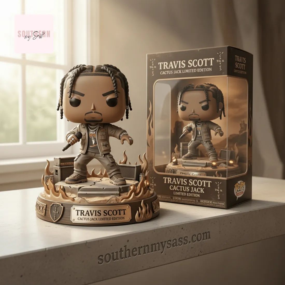 Travis Scott Cactus Jack Pop Figure Doll